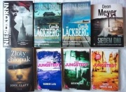 8x Jugstedt, Lackberg, Severski kryminały sensacyjne ZESTAW 