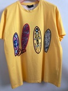 ETRO ŻÓŁTY T-SHIRT W ILUSTRACJAMI 38/M
