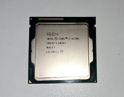 Używany procesor Intel i7'4770k 3.50GHz + pasta termoprzewodząca