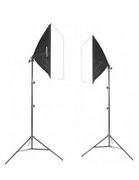 ZESTAW OŚWIETLENIOWY 2X SOFTBOX liggting kit