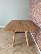 Stół/biurko dębowe masywne 1400x1000