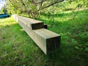 2 kantówki i krokiew - impregnacja ciśnieniowa 