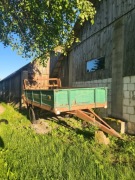 Przyczepa rolnicza jednoosiowa rozrzutnik obornika 3.5 T