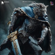 Figurka, Elden Ring, Blaidd, druk 3d