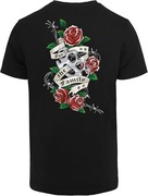 Koszulka Mister Tee For The Family męska czarna miejska lato tshirt nowa XL