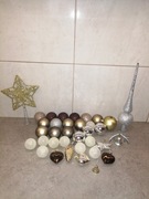 ozdoby plastikowe choinkowe 35 szt