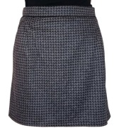 Szara materiałowa Spódnica wzory Orsay 40 (L)