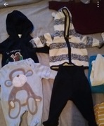 Paka ubranek dla chłopca od 56-86