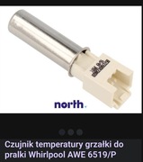 Czujnik temperatury grzałki pralki Whirlpool 6519P