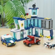 QLT City posterunek policji zabawka klocki