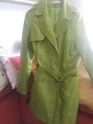 Zielony płaszczyk M-L