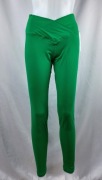 Sissycos zielone legginsy L wysoki stan nowe z metką