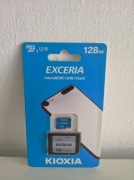 Kioxia Exceria - Karta microSD 128 gb UHS-I U1  z adapterem