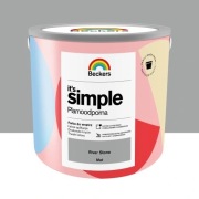 Beckers It's Simple RIVER STONE mat 2,5L farba plamoodporna