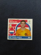 NAKLEJKI EURO 2024 GERMANY TOPPS NED 6