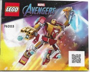 Lego Marvel 76203 Iron Man Mech Armor Instrukcja