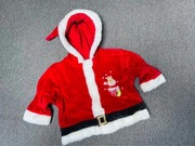 Strój Świętego Mikołaja dla dziecka 68-74cm 6-9msc Mikołajek święta