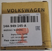 VW Skoda 14A949145A LAMPKA w lusterku ASYSTENTA ZMIANY PASA ruchu