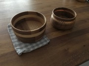 Ręcznie toczona misa drewniana średnica 10-35cm