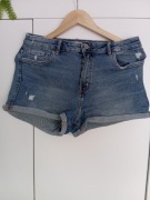 Krótkie spodnie jeansowe ZARA L XL