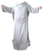 Przyjemnie Miękki koc z Rękawami i kieszenią 190x130cm