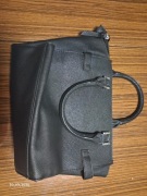 Torebka do ręki czarna z kieszonkami