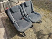 Fotele 3 rząd Ford Grand C-max MK2 + styropiany, wykładzina,  pasy bezp.
