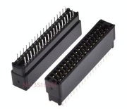 Złącze krawędziowe 2x18 pin, rozstaw 2,54mm. 