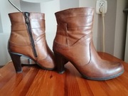 Kozaki kozaczki botki skóra 