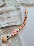 Zawieszka do smoczka imienna niemowlęca