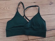 Stanik sportowy zielony Tchibo M