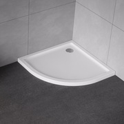 New Trendy New Cantare brodzik półokrągły 90x90x4 cm B-0382