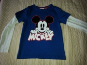 Bluzka H&M r 134/140  MIKI MOUSE DISNEY JAK NOWA