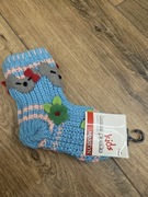 Ciepłe wełniane skarpety dziecięce. Antypoślizgowe Nowe Rozmiar 23-26