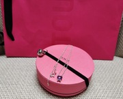 Tous Color Pills naszyjnik ze srebra z ametystem w kształcie serca ametyst