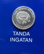 2 Monety Centralny Bank Malezji rok 2004 i 2005.