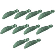 LEGO Liść 2x6x1 Palma roślina 3565 6525770 Zielony Sand green 10szt