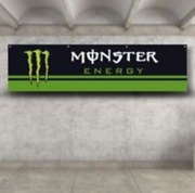 Baner plandeka Monster Energy 200x100cm extreme