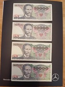 Banknot PRL 10000 zł Stanisław Wyspiański 1 grudnia  1988