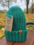 Czapka zimowa - 100 % wełna