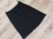 Spódnica czarna ELEGANCKA midi WYGODNA 40 L