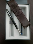 Pioro Parker czarne z etui w ozdobnym pudełku na prezent