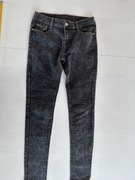 Spodnie jeansowe marmurkowe szaro-czarne Gemello M/38 #1957