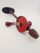 Stara wiertarka ręczna korbowa - niemieckiej produkcji 