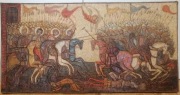 Ikona Batalistyka Bitwa Nowogrodzian z Suzdalcami duży