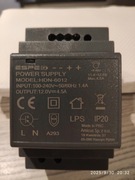 ZASILACZ IMPULSOWY NA SZYNĘ DIN ESPE HDN-6012 12V/54W/4.5A