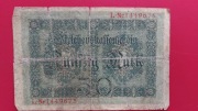 Banknot 50 Marek Niemcy  1914 r.