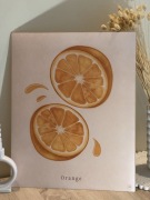 Plakat Orange 50 x 40 cm