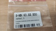 Łożysko EZO S-MR 63.ZZ 3X6X2,5