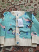 Bawełniany rozpinany sweterek nowy z metką 98cm(3lata)